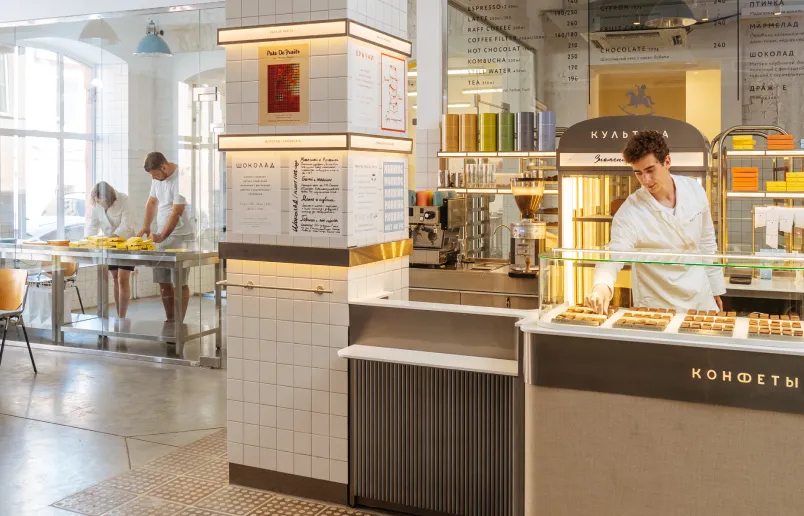 Интерьер кофейни