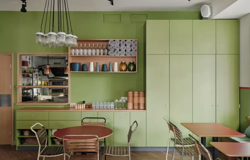 Интерьер ресторана грузинской кухни