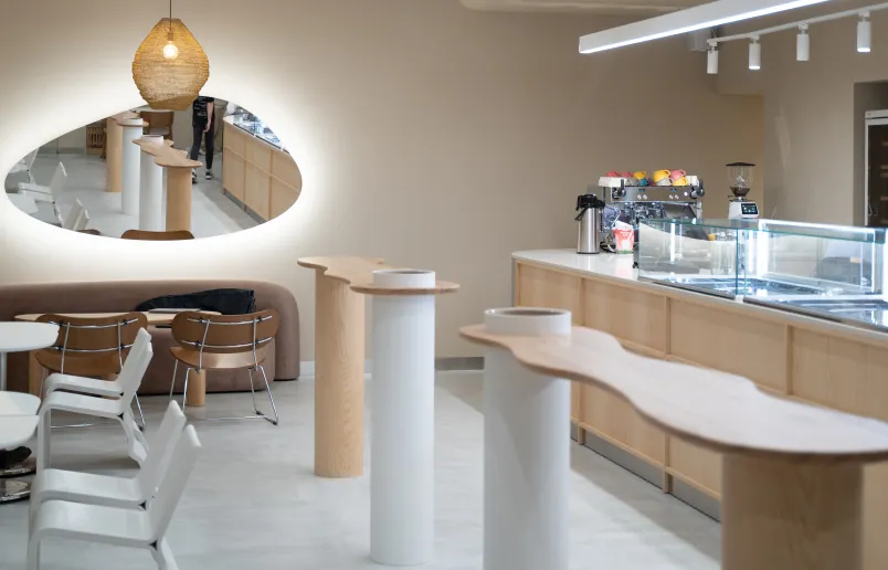 Интерьер кофейни